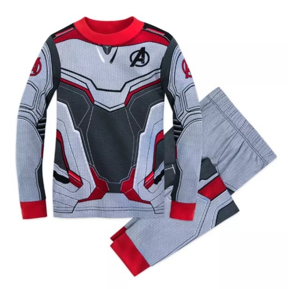 Disney Store Marvel Avengers Endgame PJs Size 8 Pajamas - Picture 1 of 5